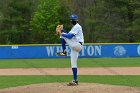 Baseball vs CGA  Wheaton College Baseball vs Coast Guard Academy during game one of the NEWMAC semi-finals playoffs. - (Photo by Keith Nordstrom) : Wheaton, baseball, NEWMAC